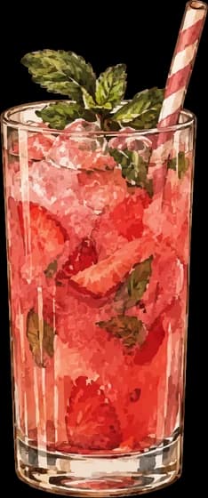 Erdbeer Mojito